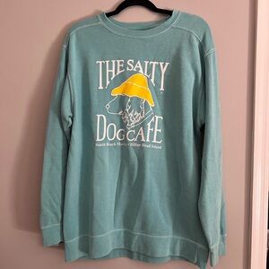 Comfort Colors Light Blue Sweatshirt